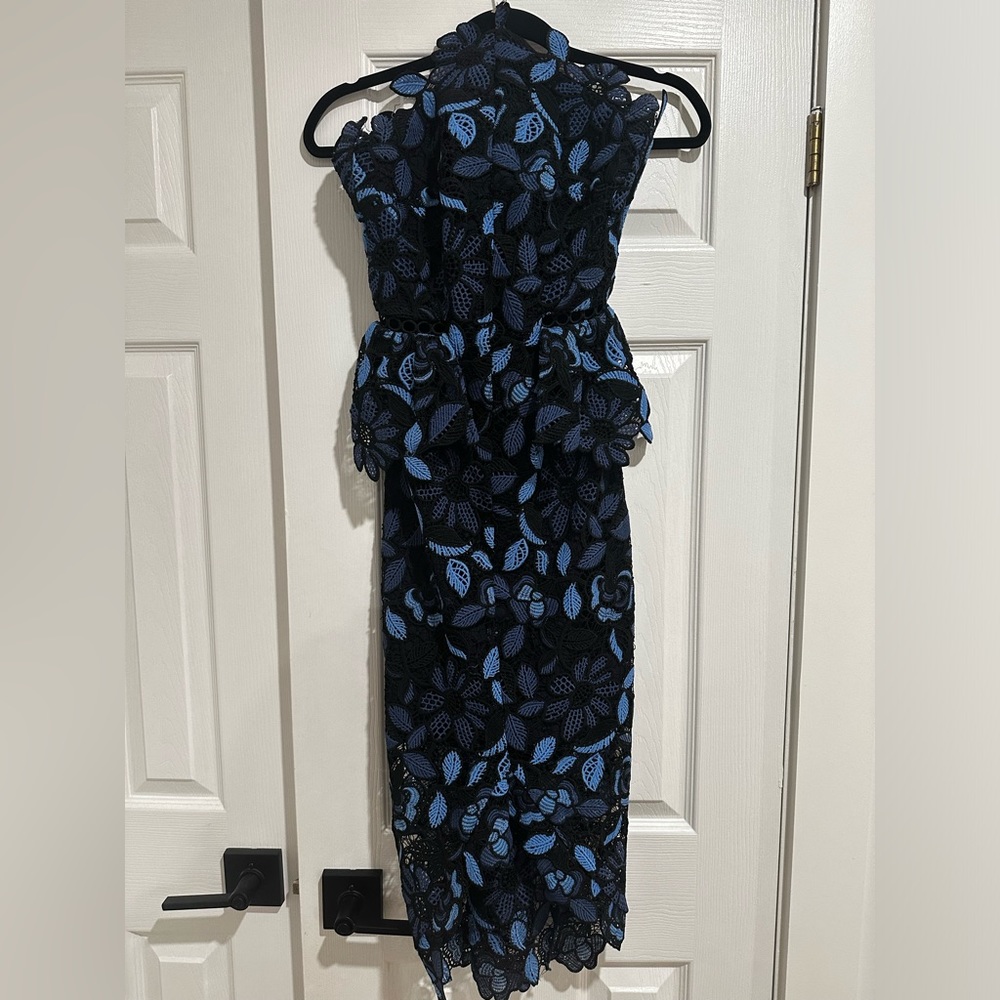 Elliatt Times Dress in Blue Multi - Revolve - Picture 3 of 7
